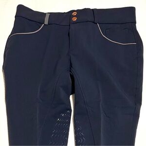 Women’s Professional Navy/Grey riding breeches